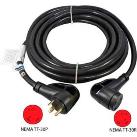 CONNTEK Conntek 15363, 25-Feet 30-Amp Ergo Grip RV Extension Cord with NEMA TT-30P/R 15363